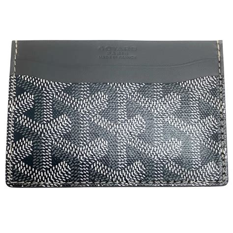 porte carte goyard femme|porte carte Goyard petite.